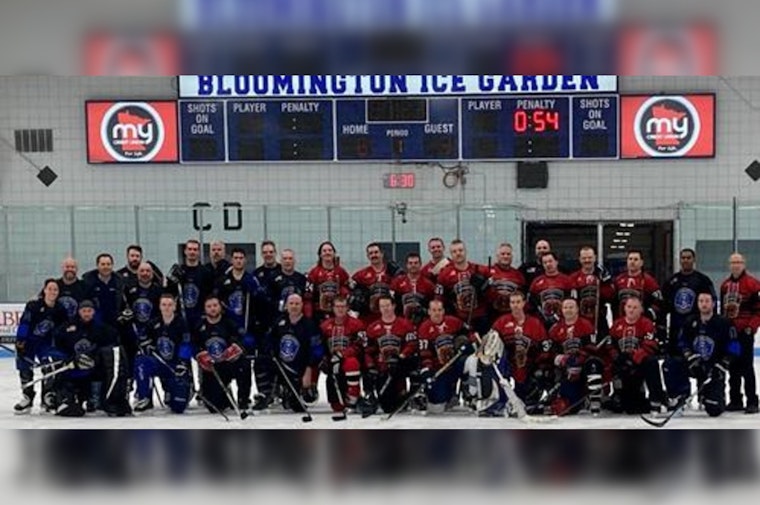 Bloomington Police Aim to Reclaim Honor in Upcoming Police vs Fire Hockey Game Rematch