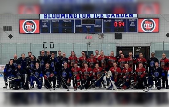 Bloomington Police Aim to Reclaim Honor in Upcoming Police vs Fire Hockey Game Rematch