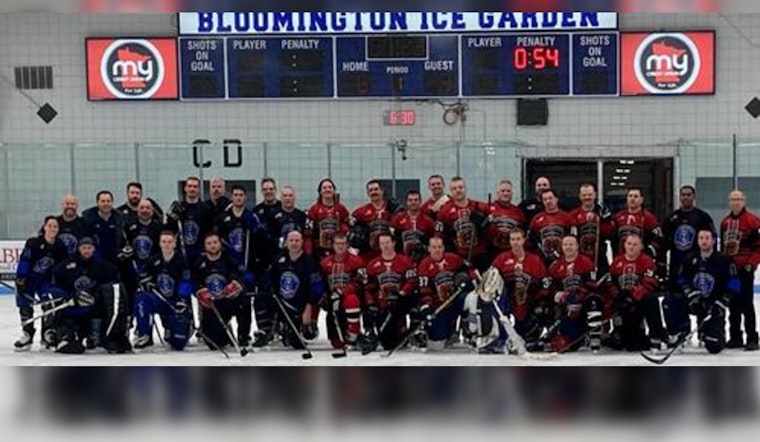 Bloomington Police Aim to Reclaim Honor in Upcoming Police vs Fire Hockey Game Rematch