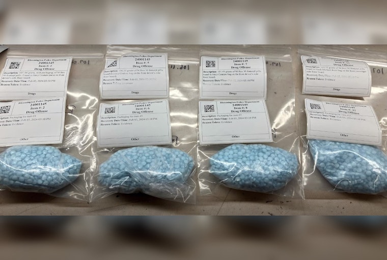 Bloomington Police Spotlight: Guilty Plea in Sexual Conduct Case, Major Fentanyl Seizure and Indecent Exposure Incident