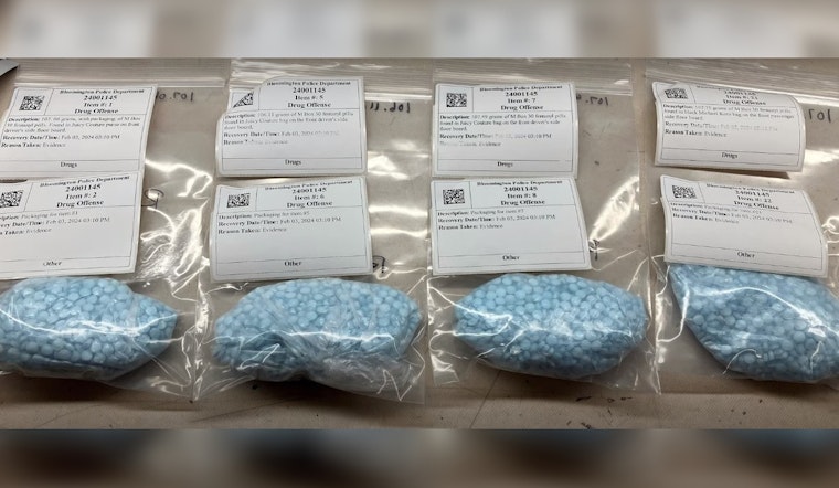 Bloomington Police Spotlight: Guilty Plea in Sexual Conduct Case, Major Fentanyl Seizure and Indecent Exposure Incident