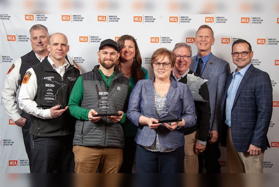 Bloomington's New Fire Station 4 Garners Excellence Award from Minnesota Construction Association