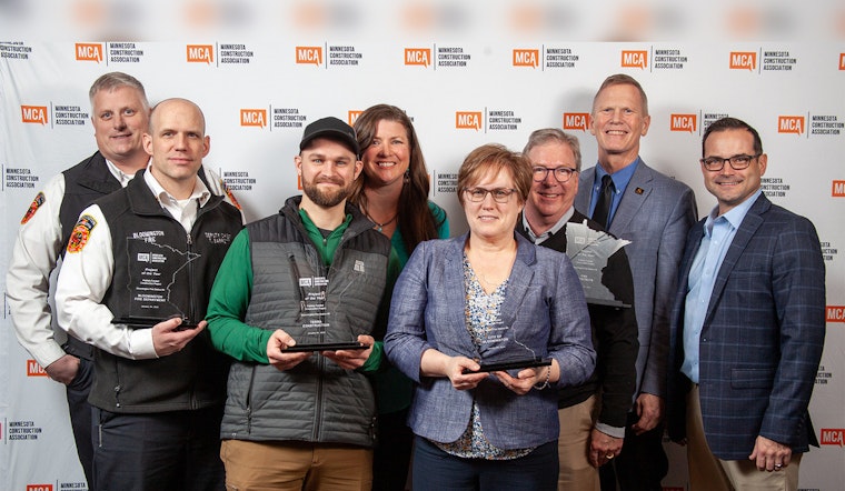 Bloomington's New Fire Station 4 Garners Excellence Award from Minnesota Construction Association