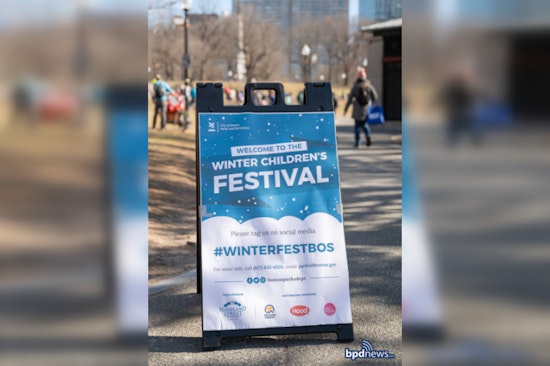 Boston Children's Winter Festival Warms Hearts with Mayor Wu and Police in Frigid Fun at Boston Common