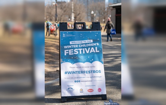 Boston Children's Winter Festival Warms Hearts with Mayor Wu and Police in Frigid Fun at Boston Common