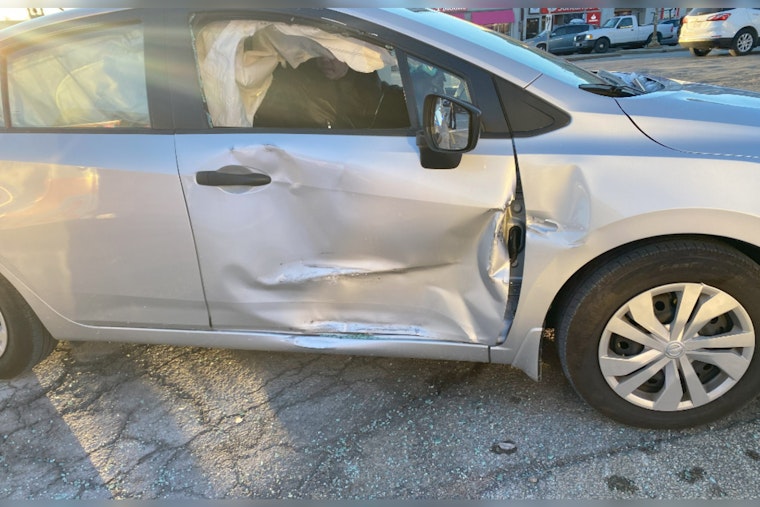 Boston Driver Cited After Running Red Light, Colliding with City Bus on Valentine's Day