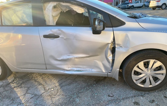 Boston Driver Cited After Running Red Light, Colliding with City Bus on Valentine's Day