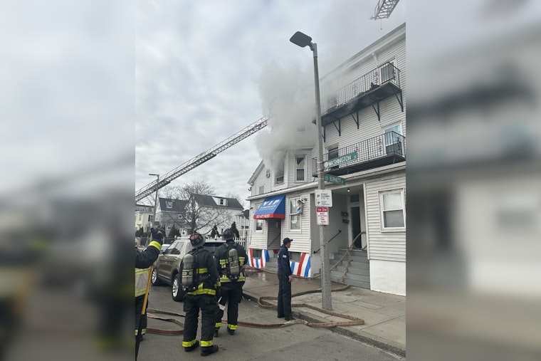Boston Firefighters Extinguish Swift Blaze at Jamaica Plain Mixed-Use Building, No Injuries Reported