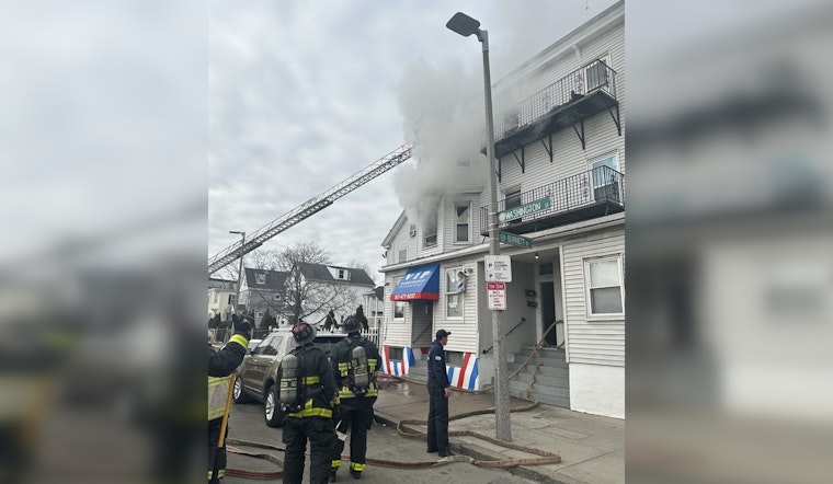 Boston Firefighters Extinguish Swift Blaze at Jamaica Plain Mixed-Use Building, No Injuries Reported