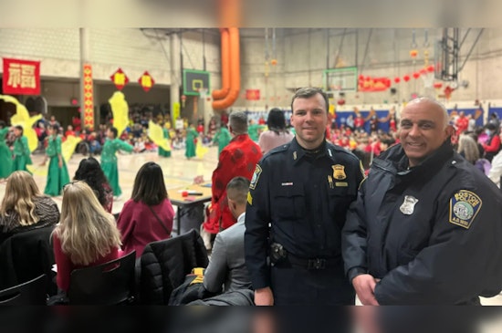 Boston Police Boost Community Ties with Vibrant Lunar New Year Celebration Featuring Josiah Quincy Students