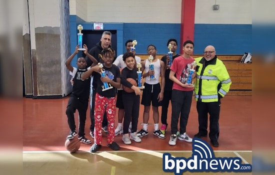 Boston Police Build Community Bonds with 3-on-3 Basketball Tournament at Ohrenberger Center