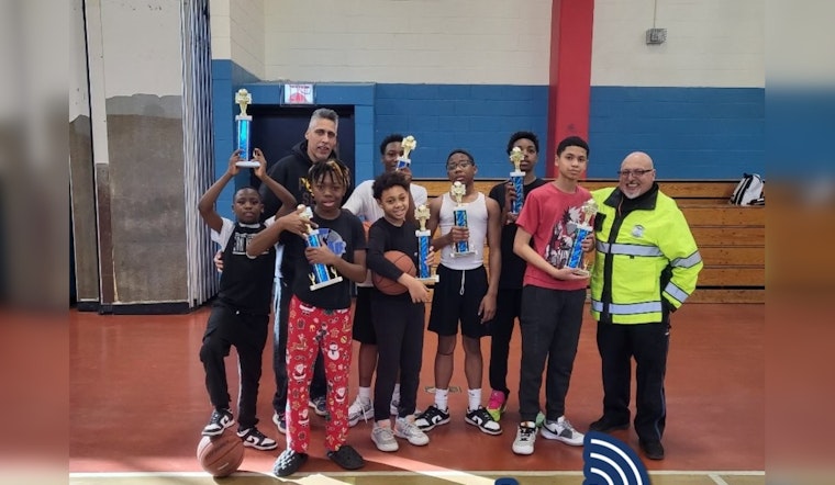 Boston Police Build Community Bonds with 3-on-3 Basketball Tournament at Ohrenberger Center