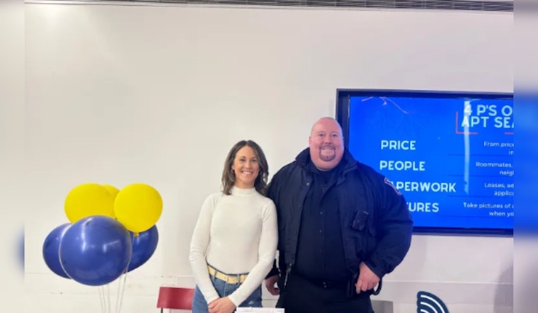 Boston Police Department Engages with Northeastern University Students at Housing Fair