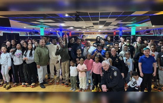 Boston Police Department Hosts Skating & Trivia Night to Celebrate Black History Month