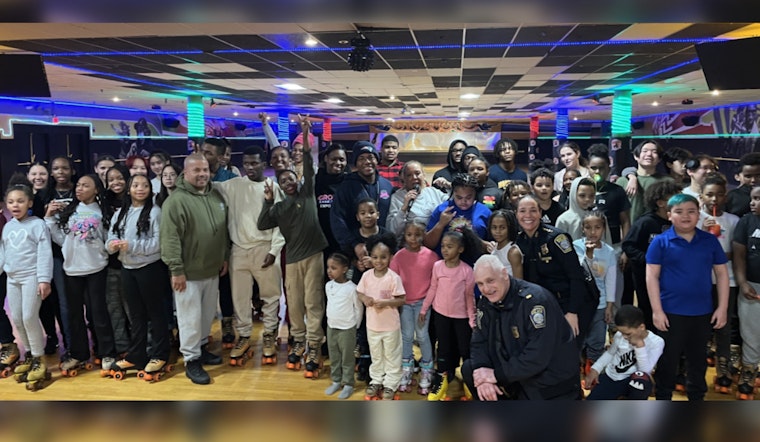 Boston Police Department Hosts Skating & Trivia Night to Celebrate Black History Month