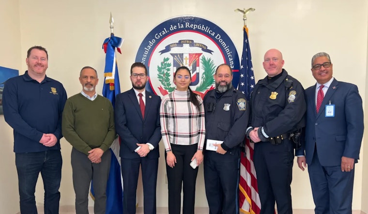 Boston Police Foster Community Ties with Visit to New Dominican Republic Consulate in Jamaica Plain