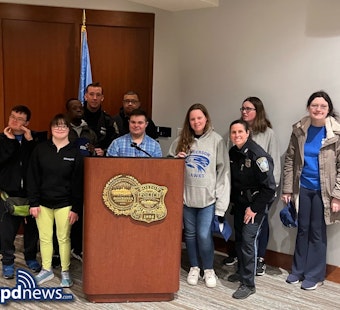 Boston Police Hosts Dorchester Students for Glimpse into Law Enforcement Career Paths