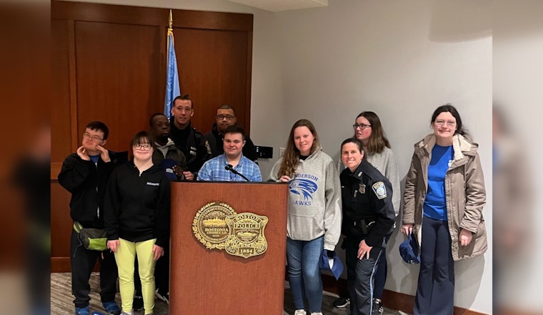 Boston Police Hosts Dorchester Students for Glimpse into Law Enforcement Career Paths