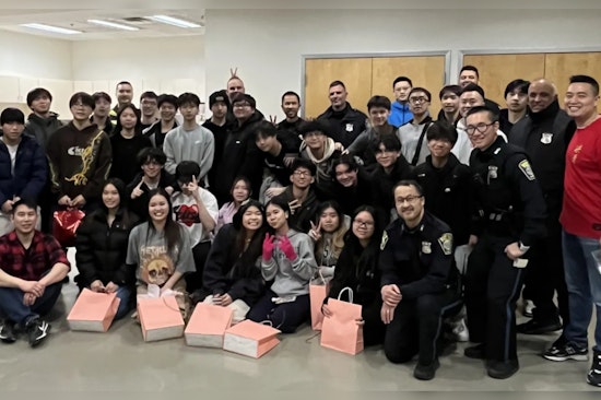 Boston Police Officers Join Chinatown Teens in Lunar New Year Celebrations to Strengthen Community Bonds