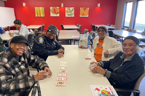 Boston Police Officers Join Elderly for a Day of Games, Strengthening Community Bonds at Blake Estates