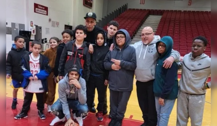 Boston Police Partner with Boston University to Engage Teens with On-Court Action and Unity