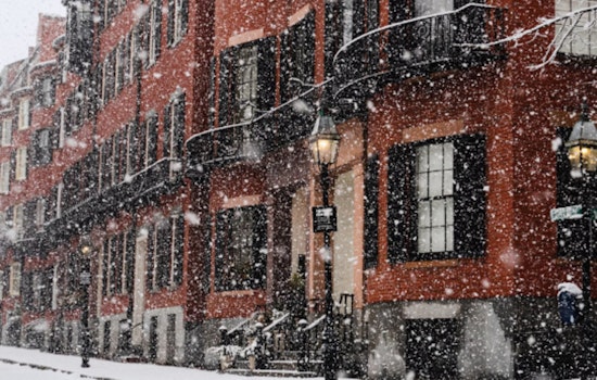 Boston Prepares for Snow Flurries with 20 MPH Gusts, Anticipating Clearing by Evening