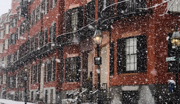 Boston Prepares for Snow Flurries with 20 MPH Gusts, Anticipating Clearing by Evening