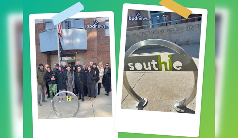 Boston's West Broadway Neighborhood Debuts Artistic Bike Racks by