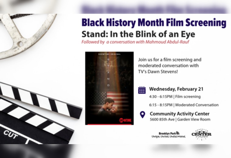 Brooklyn Center to Celebrate Black History Month with Free Screening of Mahmoud Abdul-Rauf Documentary "Stand"