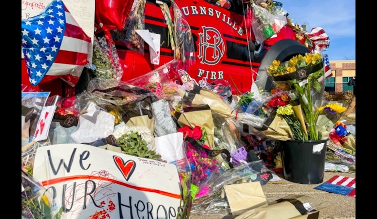 Burnsville's "Homage" Unveiling Delayed by Weather and Glitch, Tribute to Public Safety Workers on Hold