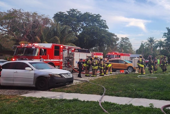 Cause Under Investigation as Early Morning Fire Engulfs Wilton Manors Apartment, Claiming Life of Pet Cat