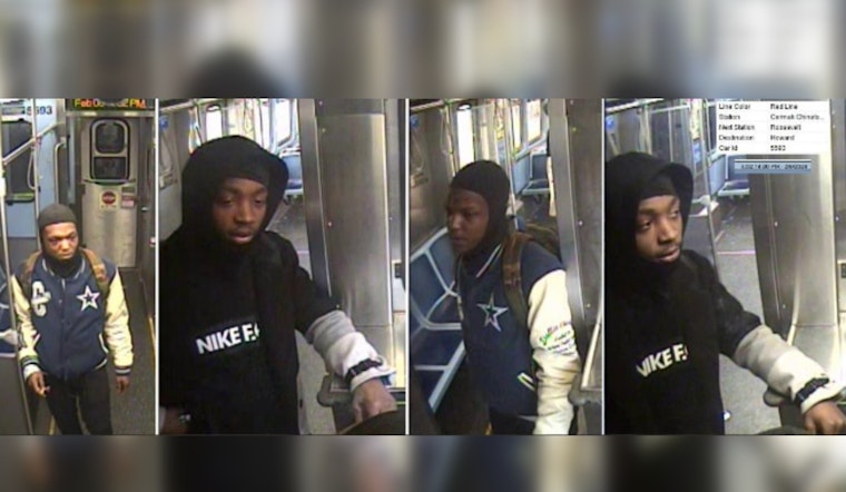 Chicago Police Seek Public's Aid in Identifying Red Line Train Robbery Suspects