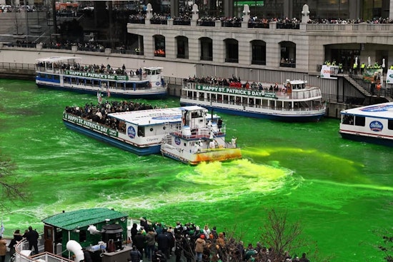 Chicago's St. Patrick's Day Splendor, 63rd Annual River Dyeing Continues Emerald Tradition