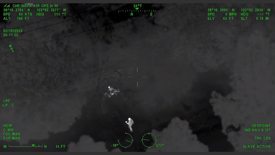 VIDEO: CHP's High-Tech Aide Leads to a Suspect's Capture in Fairfield After Daring Nighttime Chase
