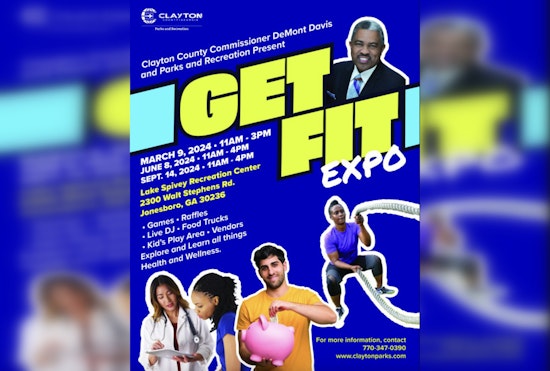 Clayton County to Host Community Get Fit Expo Promoting Health and Wellness on March 9