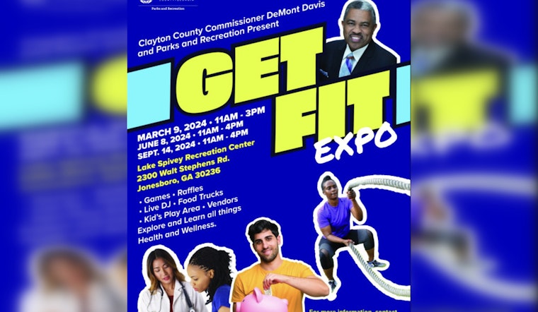 Clayton County to Host Community Get Fit Expo Promoting Health and Wellness on March 9