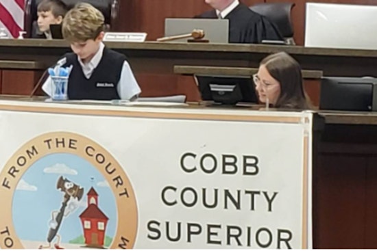 Cobb County Superior Court's "Courtroom to Classroom" Program Engages Elementary Students in Mock Trial