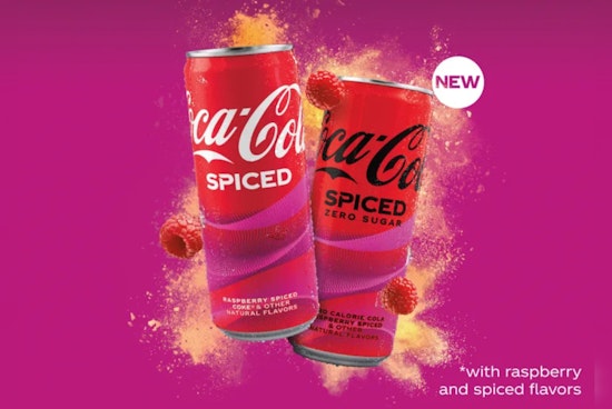 Coca-Cola Turns Up the Heat with New Raspberry-Flavored "Spiced" Soda Ahead of US and Canada Launch