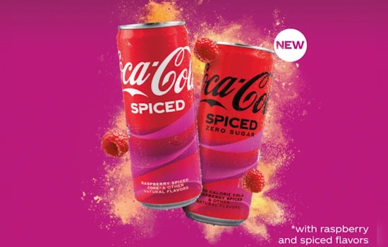 Coca-Cola Turns Up the Heat with New Raspberry-Flavored "Spiced" Soda Ahead of US and Canada Launch