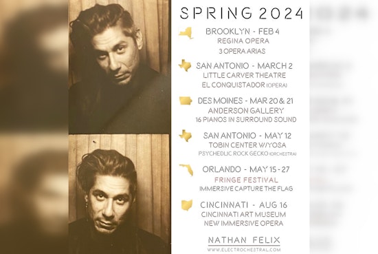 Composer Nathan Felix Presents "El Conquistador" Opera at San Antonio's Little Carver Civic Center