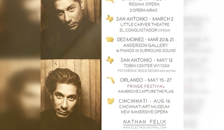 Composer Nathan Felix Presents "El Conquistador" Opera at San Antonio's Little Carver Civic Center