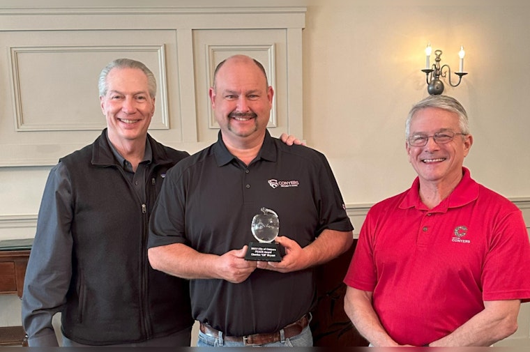 Conyers Celebrates Dedication and Excellence, Senior Analyst and Security Technician Earn Top City Awards