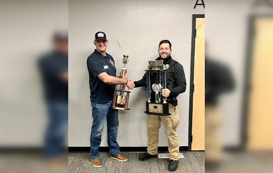 Coon Rapids Police and Fire Departments Showcase Camaraderie at Snowflake Days Festival Events