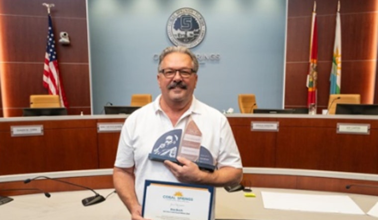 Coral Springs Chocolatier Dan Bruck Receives MLK Monument Award for Community Service