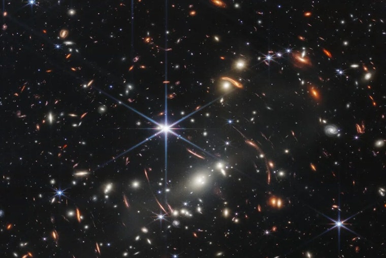 "Cosmic Curveball, James Webb Spies Ultramassive Early Galaxies, Baffling Austin Astronomers"
