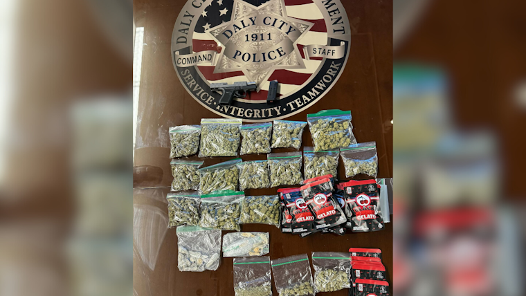 Daly City Traffic Stop Unveils 'Ghost Gun' and Signs of Narcotics Sales, Suspect Faces Felony Charges