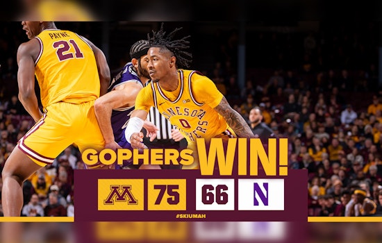 Dawson Garcia Leads Minnesota Golden Gophers to Overtime Victory Against Northwestern Wildcats