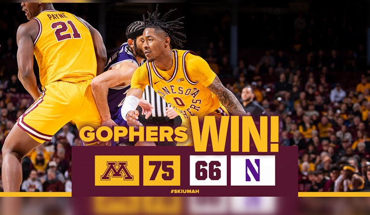 Dawson Garcia Leads Minnesota Golden Gophers to Overtime Victory Against Northwestern Wildcats