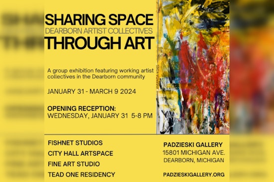 Dearborn's Padzieski Art Gallery Spotlights Local Talent in 'Sharing Space Through Art' Exhibit