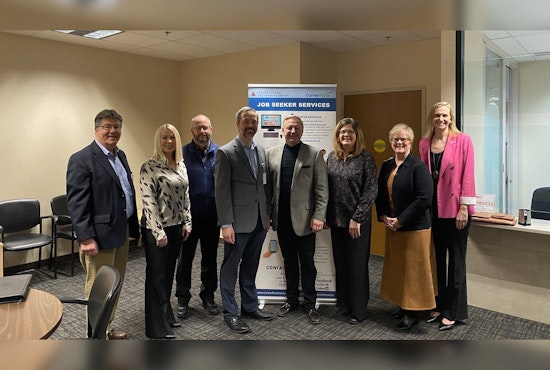 DEED Commissioner Steve Grove Visits Anoka's CareerForce to Boost Local Workforce Development